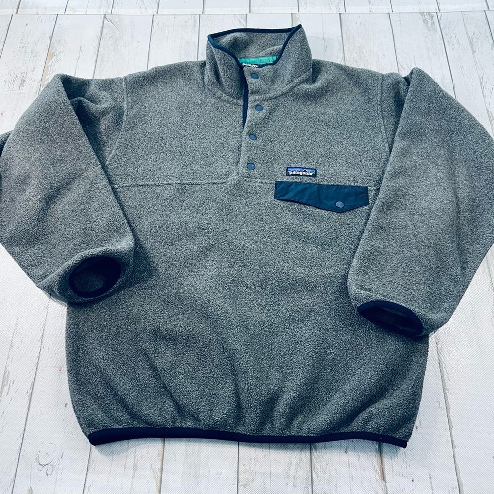 Patagonia Men's Synchilla Snap-T Fleece Pullover Sz XS